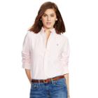 Polo Ralph Lauren Custom-fit Striped Shirt Pink/white