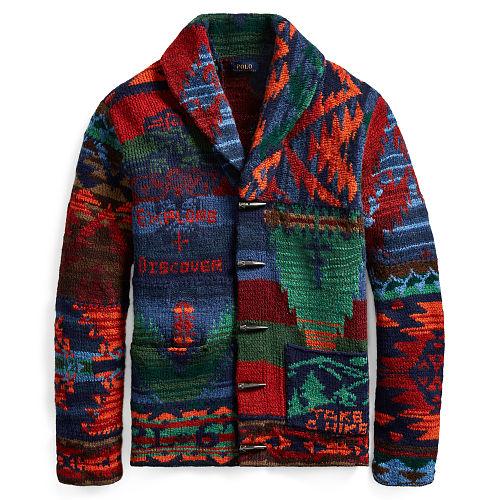 Polo Ralph Lauren The Iconic Patchwork Cardigan