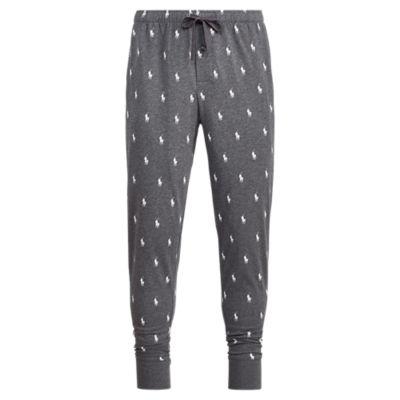 Ralph Lauren Allover Pony Cotton Jogger Grey/nevis Aopp