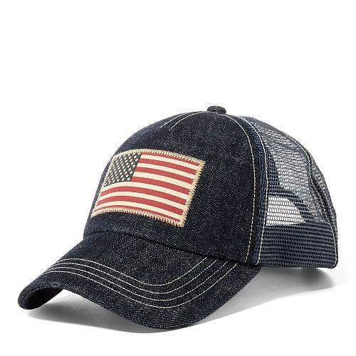 Polo Ralph Lauren Mesh Trucker-hat Indigo Denim