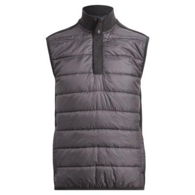 Ralph Lauren Knit-paneled Ripstop Vest Union Grey Heather