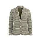 Ralph Lauren Cotton Piqu Blazer Admiral Green/cream