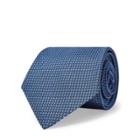Ralph Lauren Patterned Silk Tie Blue
