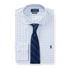 Ralph Lauren Classic Fit Windowpane Shirt White/blues