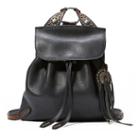 Ralph Lauren Studded Leather Backpack Black