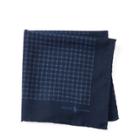 Ralph Lauren Checked Pocket Square Navy/blue