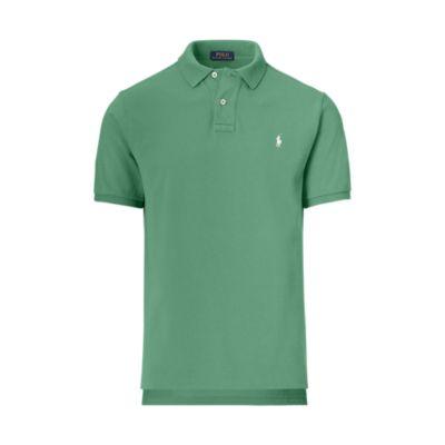 Ralph Lauren Cyo Custom-slim Fit Polo Shirt Antique Green