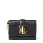 Ralph Lauren Leather Commuter Wallet Black