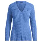 Polo Ralph Lauren Cable-knit Side-slit Sweater