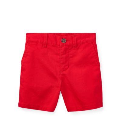 Ralph Lauren Cotton Bedford Corduroy Short Rl2000 Red 6m