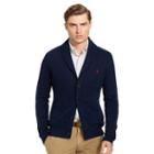 Polo Ralph Lauren Estate-rib Cotton Cardigan Cruise Navy