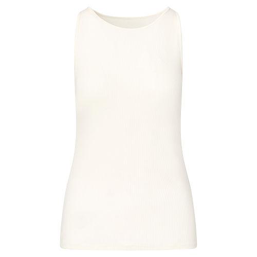 Ralph Lauren Lauren Slim Stretch Cotton Tank Herbal Milk
