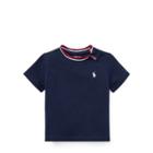 Ralph Lauren Cotton Jersey Ringer T-shirt Cruise Navy 3m