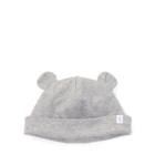 Ralph Lauren Bear-ear Cotton Interlock Hat Lt Grey Heather