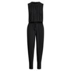 Ralph Lauren Straight-leg Jumpsuit Polo Black Mp