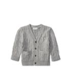 Ralph Lauren Cable-knit Cotton Cardigan Andover Heather 3m