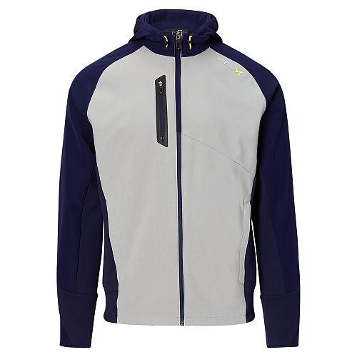 Ralph Lauren Rlx Golf Paneled Jacket Rugby Heather/french Navy