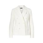Ralph Lauren Double-breasted Twill Jacket Off White