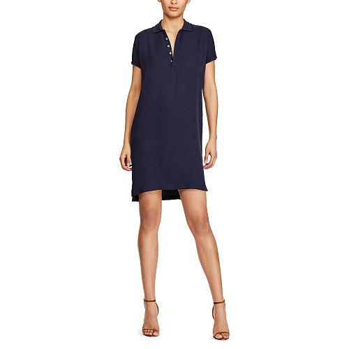 Polo Ralph Lauren Silk Short-sleeve Polo Dress