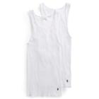 Ralph Lauren Tall Classic Tank 2-pack White 2xl Tall