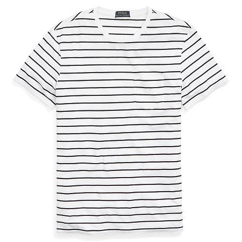 Polo Ralph Lauren Custom Slim Fit Cotton T-shirt White/polo Black