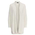 Ralph Lauren Side-slit Open Cardigan Collection Cream
