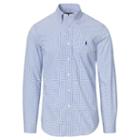 Polo Ralph Lauren Slim-fit Cotton Poplin Shirt Blue/white