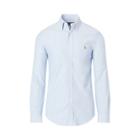 Ralph Lauren Slim Fit Stretch Oxford Shirt Blue