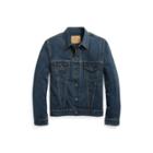 Ralph Lauren Cotton Jersey Jacket Blue Indigo