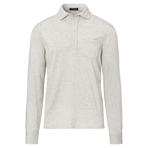 Polo Ralph Lauren Cotton Jersey Popover Spring Heather