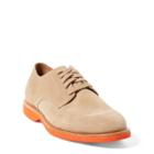 Ralph Lauren Cartland Suede Buck Shoe Dirty Buck/orange