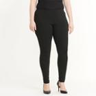 Ralph Lauren Lauren Woman Seamed Ponte Legging Black