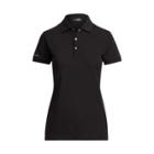 Ralph Lauren Tailored Fit Stretch Mesh Polo Polo Black