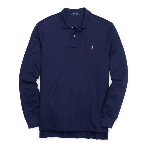 Polo Ralph Lauren Pima Long-sleeve Polo French Navy