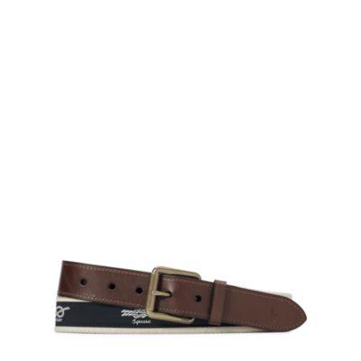 Ralph Lauren Knot-overlay Webbed Belt Navy Multi