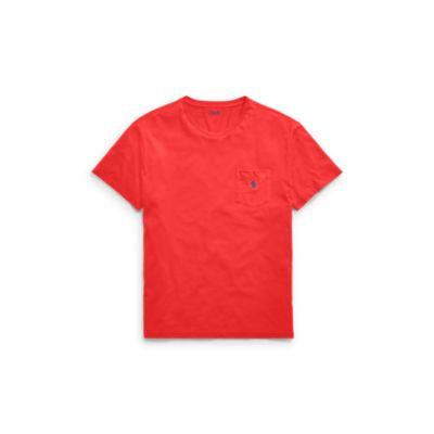 Ralph Lauren Classic Fit Crewneck T-shirt Rl 2000 Red Xl Tall