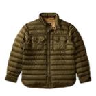 Ralph Lauren Rrl Lightweight Down Shirt Service Green