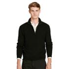 Polo Ralph Lauren Cashmere Half-zip Sweater Polo Black