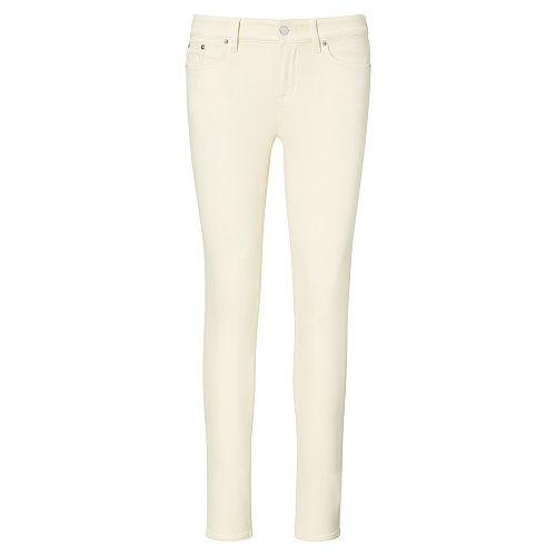 Ralph Lauren Lauren Premier Skinny Ankle Jean Pearl Powder