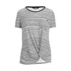 Ralph Lauren Twist-front T-shirt Soft White/polo Black