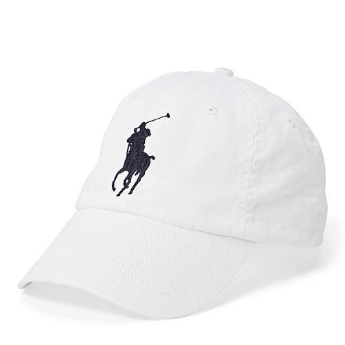 Polo Ralph Lauren Cotton Chino Sport Cap White