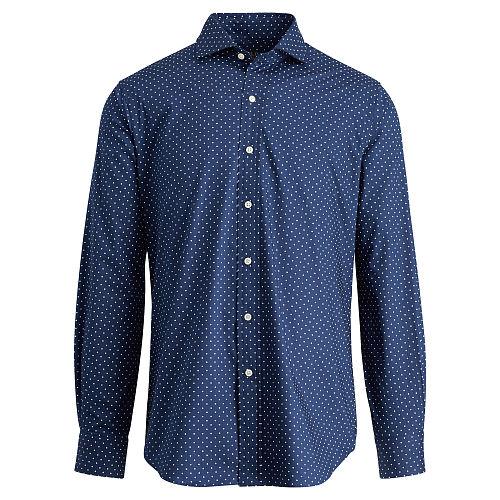 Polo Ralph Lauren Standard Fit Poplin Shirt Spring Dot Print