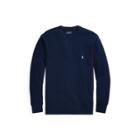 Ralph Lauren Waffle-knit Crewneck Thermal Cruise Navy
