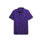 Ralph Lauren Classic Fit Mesh Polo Shirt Chalet Purple/pfl18 4xl Tall