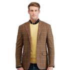 Polo Ralph Lauren Polo Houndstooth Sport Coat Olive And Brown W Green