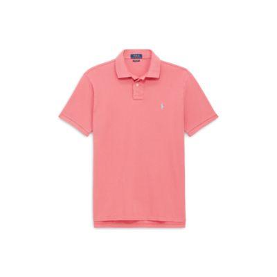 Ralph Lauren Classic Fit Mesh Polo Shirt Hyannis Red