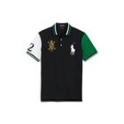 Ralph Lauren Classic Fit Mesh Polo Shirt Polo Black Multi 3x Big