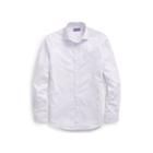 Ralph Lauren Striped Twill Shirt Lavender And White