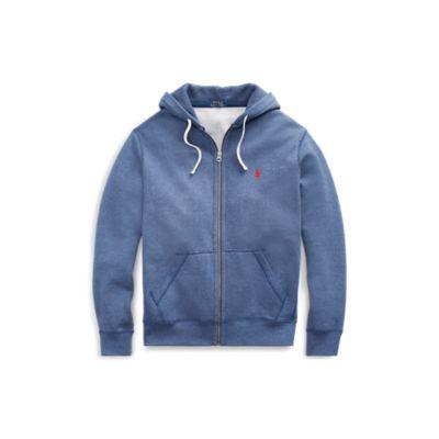 Ralph Lauren Cotton-blend-fleece Hoodie Rustic Navy Heather