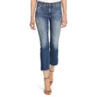 Polo Ralph Lauren Cropped Flared Jean Dark Indigo